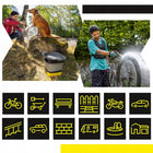 Myjka ciśnieniowa Karcher OC3 Foldable Składana akumulatorowa przenośna bezprzewodowa 5 bar, 45 W, wąż 1,8 m