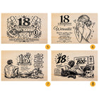 Pudełko na pieniądze 18 urodziny prezent personalizowany nadruk UV imię opakowanie na banknoty, pamiątka dla jubilata