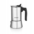 Kawiarka zaparzacz do kawy stal nierdzewna 4 filiżanki kawy transa 200ml moka na indukcję, espresso