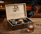 Zestaw do wędzenia whisky smoker prezent dla faceta grawer dzień chłopaka Aromatyzer alkoholu, wędzarka koktajli