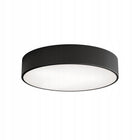Lampa sufitowa Plafon cleo 400 Czarny 40 cm E27 oprawa okrągła, maksymalna moc źródła światła 24 w