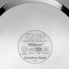 Patelnia stalowa Silit Talis 24 cm indukcja gaz z powłoką ceramiczną tradycyjna czarny