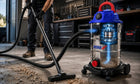Odkurzacz przemysłowy bezworkowy z otrząsaczem do gipsu sucho mokro 3600W filtr klasy H, zbiornik 30 l, 170 l/s, pył