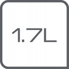 Czajnik tefal DIgital KO851830 1.7l 1800W czarny 1.7 l 1800 w tworzywo sztuczne