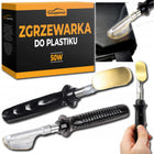 Zgrzewarka Lutownica Żelazko do Plastiku Tworzyw Wygładzanie Spawu Spawarka naprawa pęknięć, łączenie i regeneracja