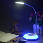 LAMPKA BIURKOWA LED NA BIURKO LAMPA 256 KOLORÓW RGB DO NAUKI DOTYKOWA USB regulowane ramię, ściemniana, zmienna barwa