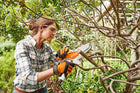 STIHL pilarka GTA 26 przecinarka zestaw z akumulatorem AS2 i ładowarką AL1 do cięcia gałęzi, pielęgnacji ogrodu, lekka