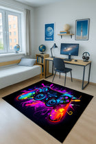 Dywan gamingowy 140x200 dla gracza mata pod fotel antypoślizgowy ColorPad 140 cm młodzieżowy do wnętrz