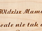 Ramka grawerowana prezent na urodziny wcale NIE TAK dużo 18 30 40 50 60 oprawa fotografii z życzeniami, upominek dla