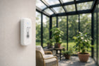 Termometr higrometr monitor humidity czujnik wilgoci temperatury tuya wifi miernik klimatu do domu i biura, zasilanie