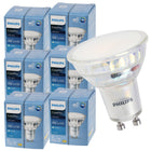 Żarówka LED GU10 6x philips 4,9W 550lm Barwa Ciepła 3000k Premium Zestaw lampa spotowa do oświetlenia akcentowego