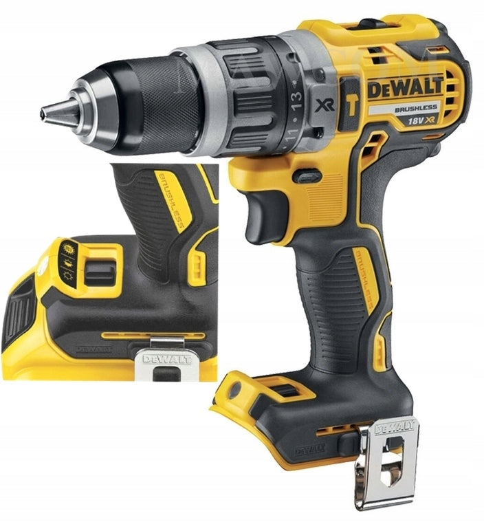 DeWALT DCD796N WKRĘTARKA UDAROWA 18V wiertarko-wkrętarka bezszczotkowa do wiercenia i wkręcania, moment 70 Nm, bez