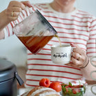Dzbanek z zaparzaczem do kawy herbaty ziół Konighoffer Andrea 1,5l sitko szklany imbryk na napary, przezroczysty, można