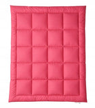 Kołdra 160x200 cm 3 kg zimowa puchowa różowa puch i pierze