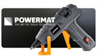 Pistolet do kleju Powermat 7 100 W aplikator do klejenia na gorąco, klejarka elektryczna, temperatura 220°C, do