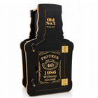 Skrzynka na butelkę whisky prezent barek Prezent dla Faceta Urodziny 18-99 opakowanie na alkohol, gadżet dla miłośnika