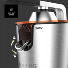 Wyciskarka do cytrusów owoców soków stal nierdzewna Taurus Easy Press 1000W nominalna czarny