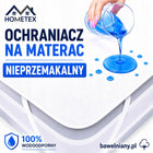 Ochraniacz Na Materac 200x220 Nieprzemakalny Wodoodporny Podkład prześcieradło ochronne do łóżka, antybakteryjne