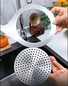 Sitko korek metalowy do zlewu na kran zlewozmywaka koszyk wielofunkcyjny filtr odpływowy kuchenny, zatrzymuje resztki
