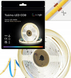 Taśma LED COB 12V 5m rolka 320 LED/m neon 4000K biała naturalna mocna IP20 listwa świetlna, podświetlenie mebli, wnęk i