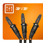 Piła łańcuchowa na wysięgniku pilarka elektryczna TOP CUT 750W DŁ. 2,8m podkrzesywarka do gałęzi, prowadnica 20 cm
