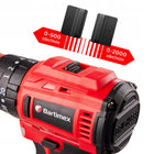 Wiertarko Wkrętarka BEZSZCZOTKOWA 20V 2x2,0Ah ZESTAW Bartimex BT-CD-20M udarowa, akumulatorowa do wiercenia i