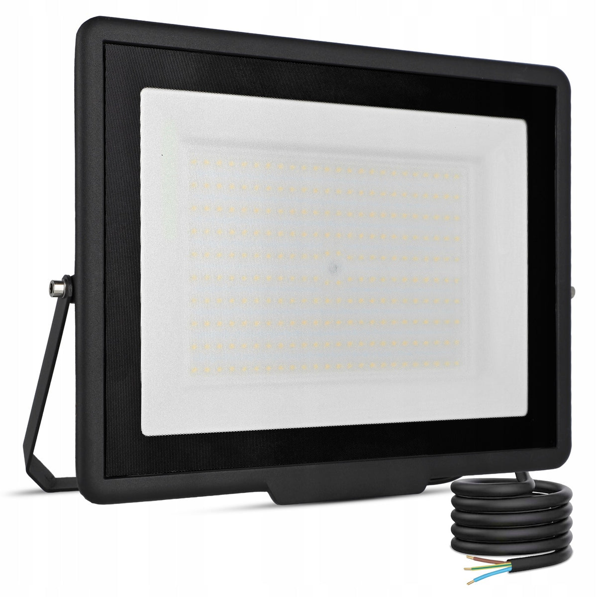 Halogen LED Naświetlacz Reflektor Zewnętrzny Lampa 200W IP65 Wodoodporny czujnikiem ruchu 16000 lm 4500 K światło