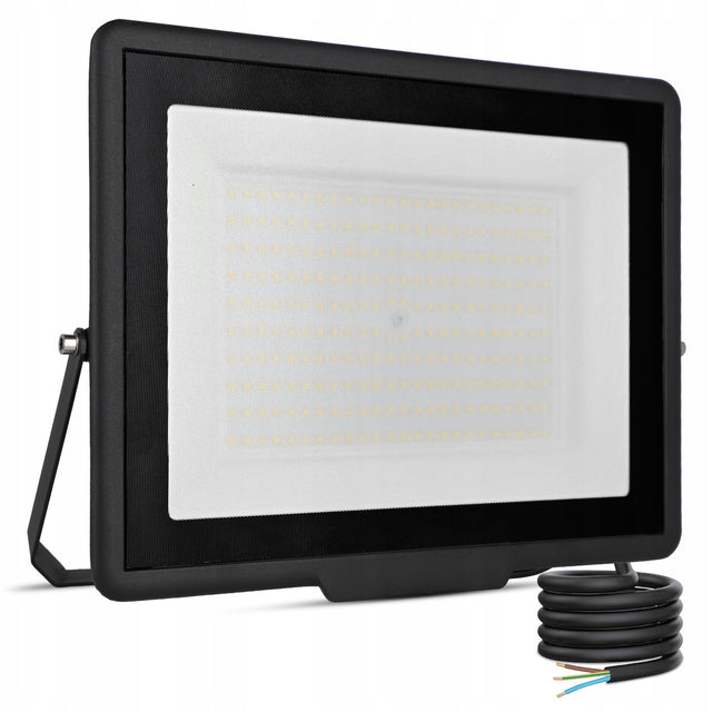 Halogen LED Naświetlacz Reflektor Zewnętrzny Lampa 200W IP65 Wodoodporny czujnikiem ruchu 16000 lm 4500 K światło neutralne do ogrodu