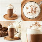 Szklanki do kawy Latte Macchiato DUŻE 400ml 6szt szklane naczynia na herbatę, bezbarwne, nadające się do zmywarki