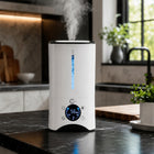 Nawilżacz powietrza automatyczny + aromaterapia 6w1 +12 olejków filtr pilot nawilżacz ultradźwiękowy 25 w