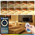 Zestaw taśma LED COB 10m 230V biała neutralna 4000K cięta CO 10cm bluetooth oświetlenie dekoracyjne, listwa świetlna