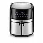 Frytkownica beztłuszczowa inox 8 programów misa XXL 6l 1700W srebrny/szary