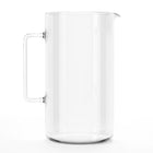 Szklany dzbanek żaroodporny Wessper D2 BOROSILICATE 3 l do napojów karafka na wodę i sok, można myć w zmywarce