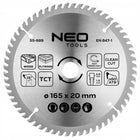 NEO tarcza widiowa do pilarko-zagłębiarki 165 x 20mm 60 zębów 55-689 drewno MDF płyty wiórowe precyzyjne cięcie rzaz