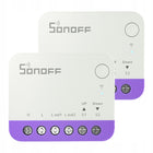 Sonoff mini-rbs Zestaw 2x Przełącznik WiFi Do Rolet Matter eWeLink HomeKit sterownik żaluzji okiennych, automatyka osłon