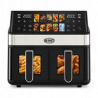 Frytkownica beztłuszczowa DeKRAFT DE6004-MAX Air Fryer 10l 2 komory 2000W czarny
