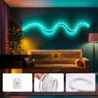 Taśma LED RGB 20m zewnętrzna wodoodporna IP65 Ledy 5050 24v mocna bluetooth oświetlenie dekoracyjne do ogrodu, tarasu i