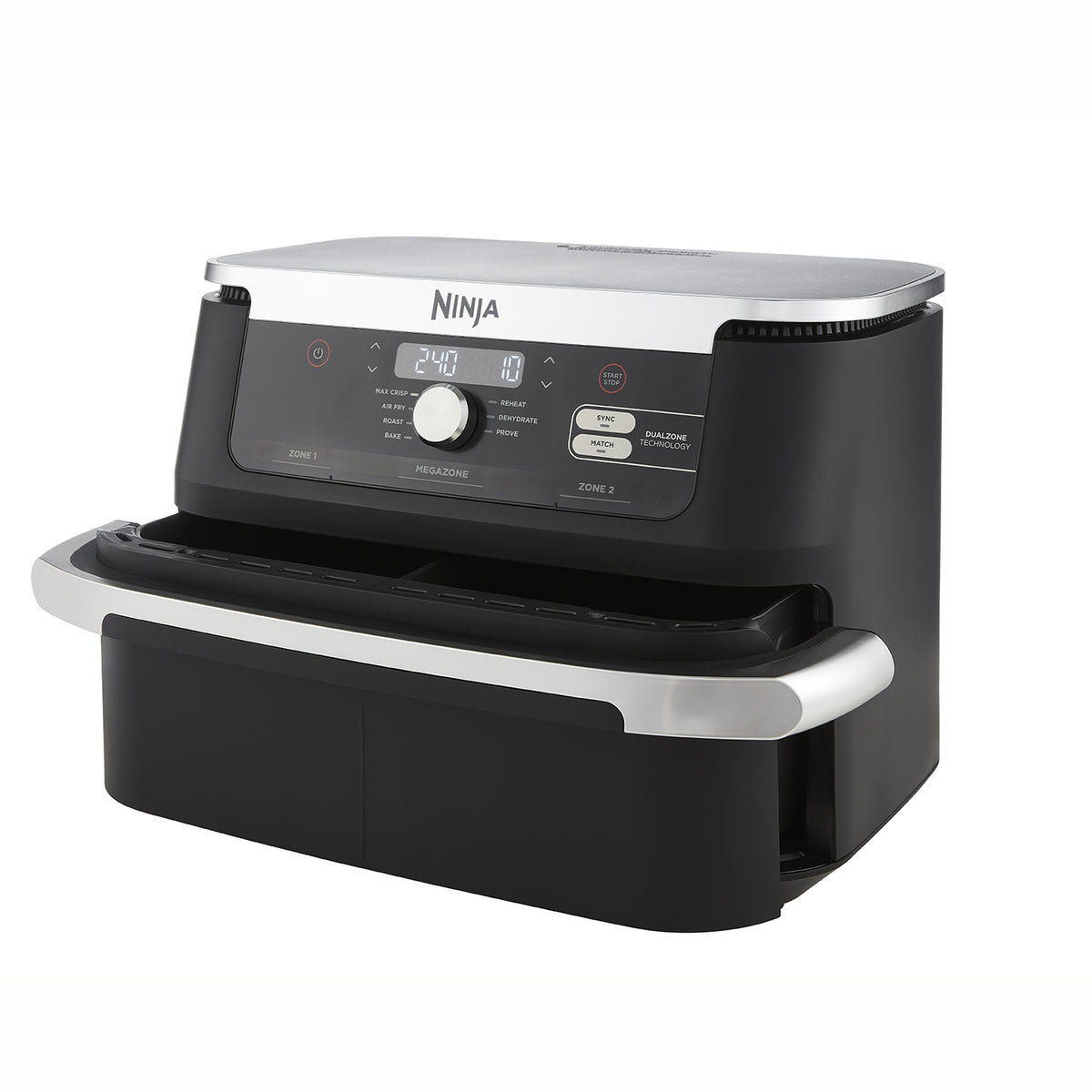 Frytkownica beztłuszczowa Ninja FlexDrawer 10,4 L Czarny AF500EU 2470 w