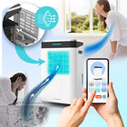 Osuszacz powietrza pochłaniacz wilgoci 25L/24H higrostat timer wi-fi tuya 380 w