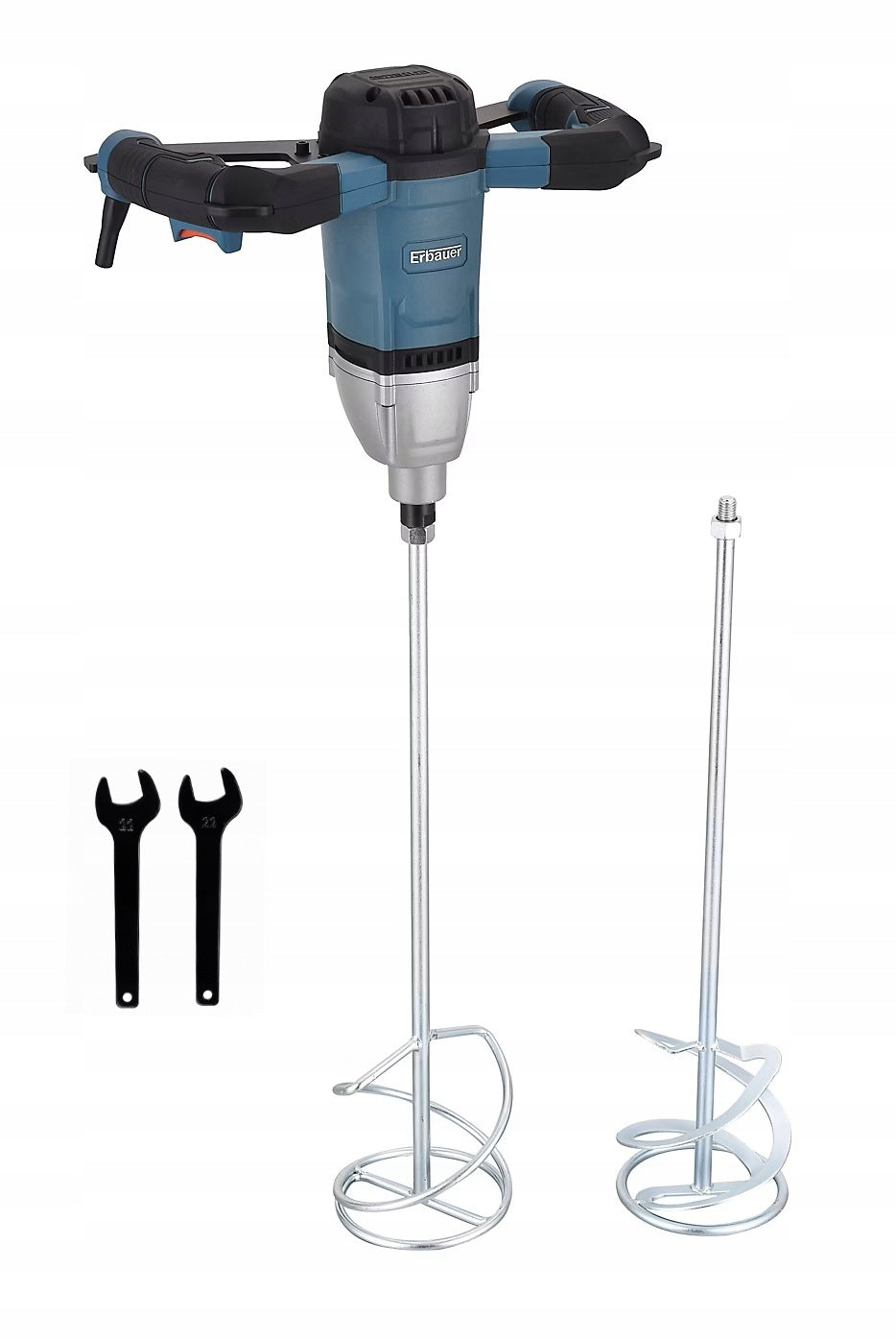 Mieszarka mieszadło do zapraw kleju ERBAUER EPM1600 1600W REGULACJA OBROTÓW gwint M14, średnica 140 mm, 1 bieg