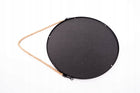 Lustro wiszące ścienne okrągłe na linie sznur 37cm 380 mm 38 cm