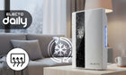 Osuszacz powietrza domowy pochłaniacz wilgoci 90W 35dB timer + pilot electo 90 w