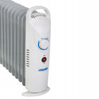 Grzejnik olejowy 9 żeberek regulacja temperatury Mesko MS 7805 1000W kaloryfer elektryczny do pokoju 230 V biały do