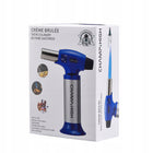 Palnik gazowy profi opalarka do creme brulee blue lutlampa opalarka palnik do napełniania 130 mm 150 mm srebrny