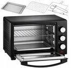 Piekarnik elektryczny termoobieg rożno grill kerch rene 25l 1600W 25 l 1600 w czarny