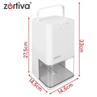 Osuszacz Powietrza Pochłaniacz Wilgoci Cichy Timer LED 1400ml 380ml/24H 36 w biały