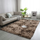 Dywan pluszowy shaggy plusz włochacz rabbit 160x220 cm miękki XXL brązowy prostokątny poliestrowy do salonu i sypialni