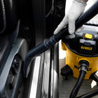 Dewalt odkurzacz przemysłowy bezworkowy inox + mega SET do czyszczenia auta warsztatowy, garażowy, zbiornik 20 l, moc