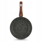 Zestaw patelni granitowych Indukcja Gaz solidne Konighoffer Geos 22/26/30cm do smażenia, do kuchni ceramicznej i