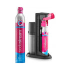 Cylinder z gazem SodaStream CO2 różowy do Terra Art Duo / oryginalna plomba nabój do saturatora, wkład do wody